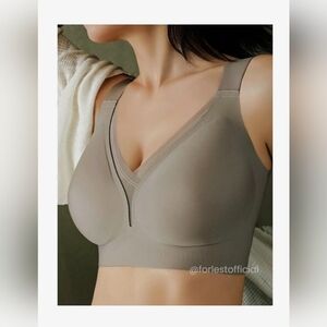 Seamless Comfort Wireless Bra - Taupe